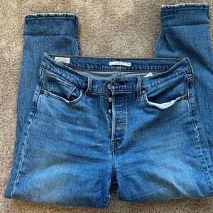 Levi's Wedgie Straight Leg Jeans